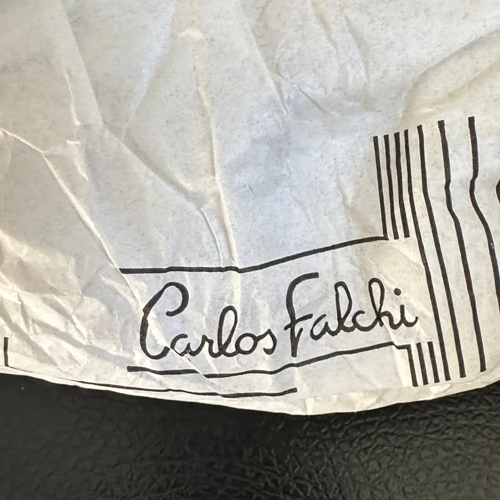 Carlos Falchi sleek tan